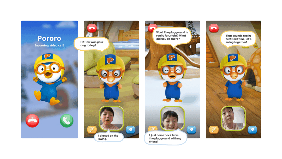 Characters engage in lively interactions, conversing like friends with emotional motions and voices for more immersive experiences.