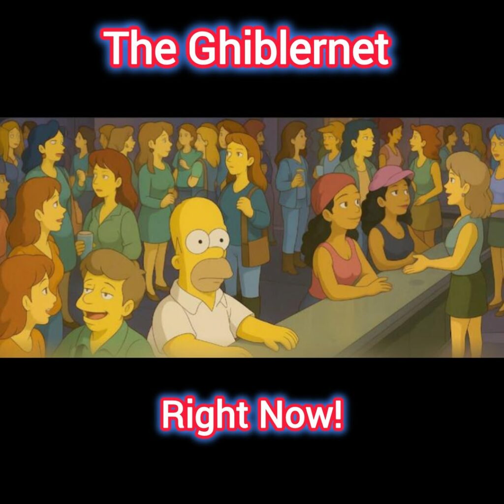 A meme portraying how everyone is generating Ghibli-style images using GPT-4o. Source: Facebook
