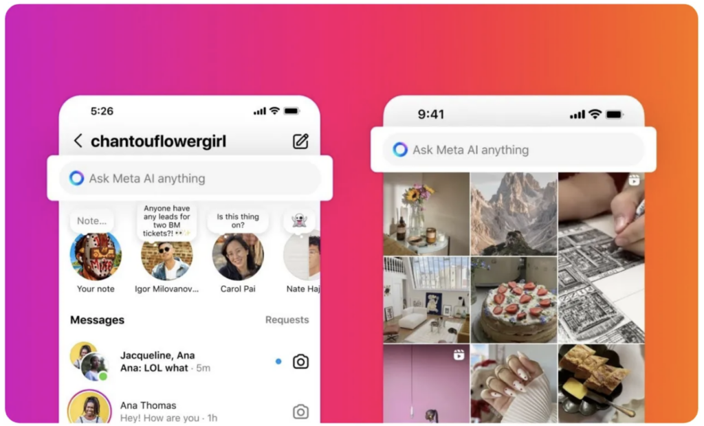 Meta AI on Instagram